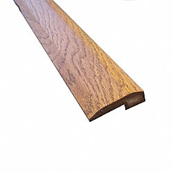 Prefinished Distressed Gunstock Oak Hardwood 5/8 in thick x 2 in wide x 78 in Length Threshold